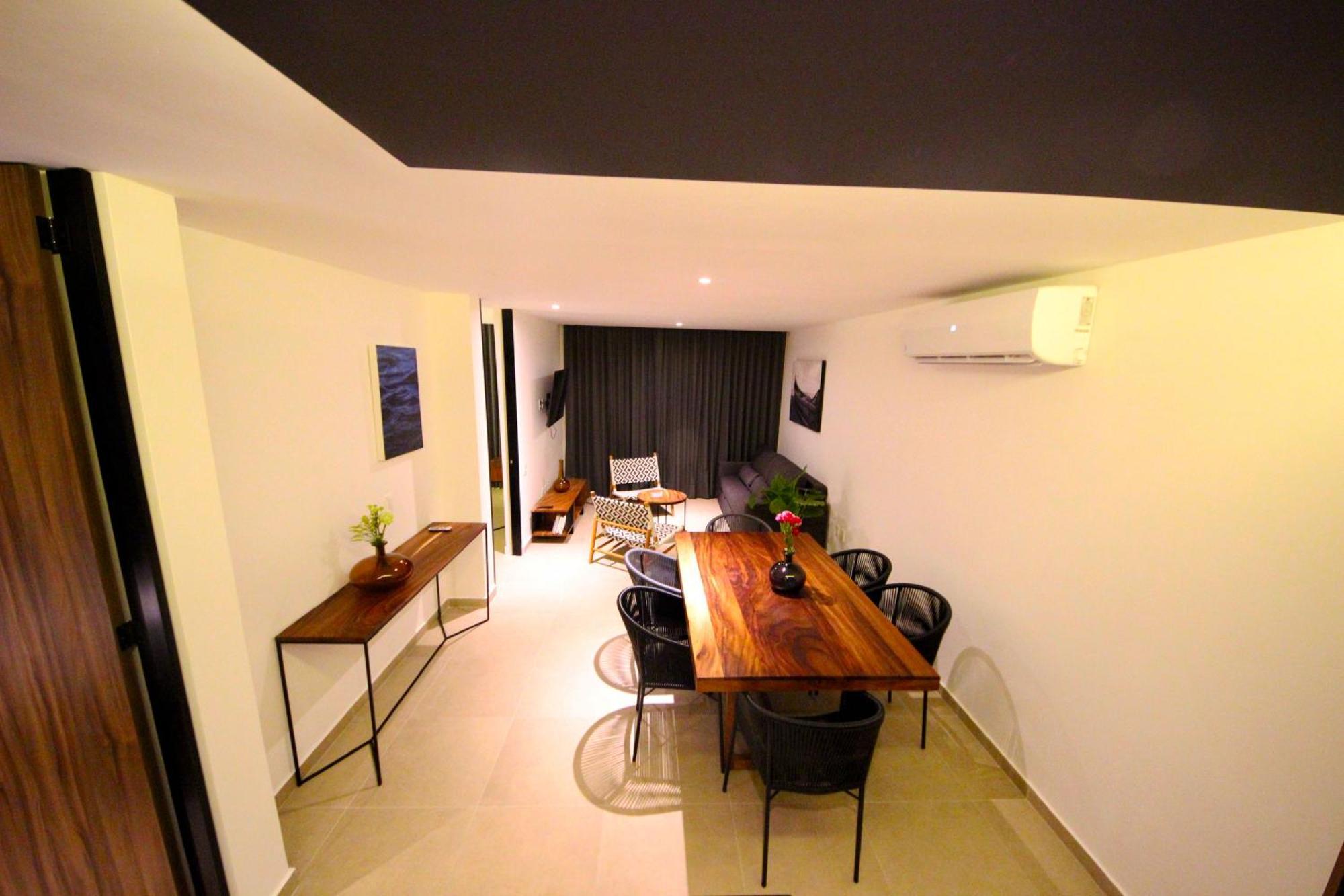 Apartment Near The Beach, Rooftop, Pool, Sea View. Playa del Carmen Bagian luar foto