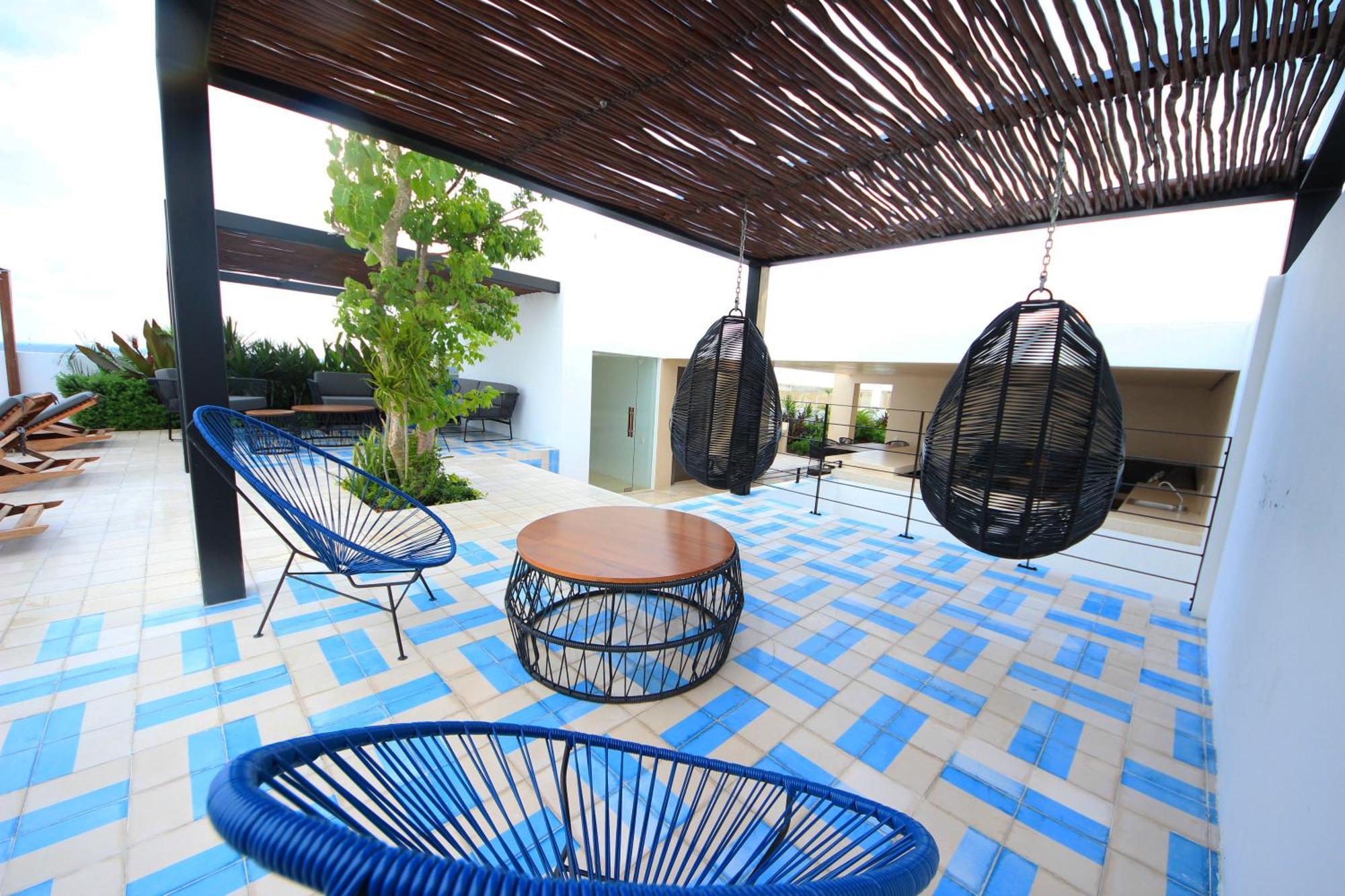 Apartment Near The Beach, Rooftop, Pool, Sea View. Playa del Carmen Bagian luar foto